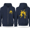 Dr Raj zipper hoodies