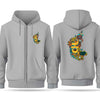 ka karnataka-Hoodie - Zipper