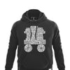 Black colour hoodie