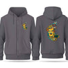 ka karnataka-Hoodie - Zipper