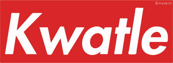 Kwatle- Sticker.