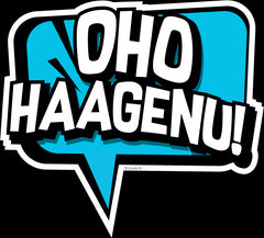 OHO HAAGENU- Sticker.