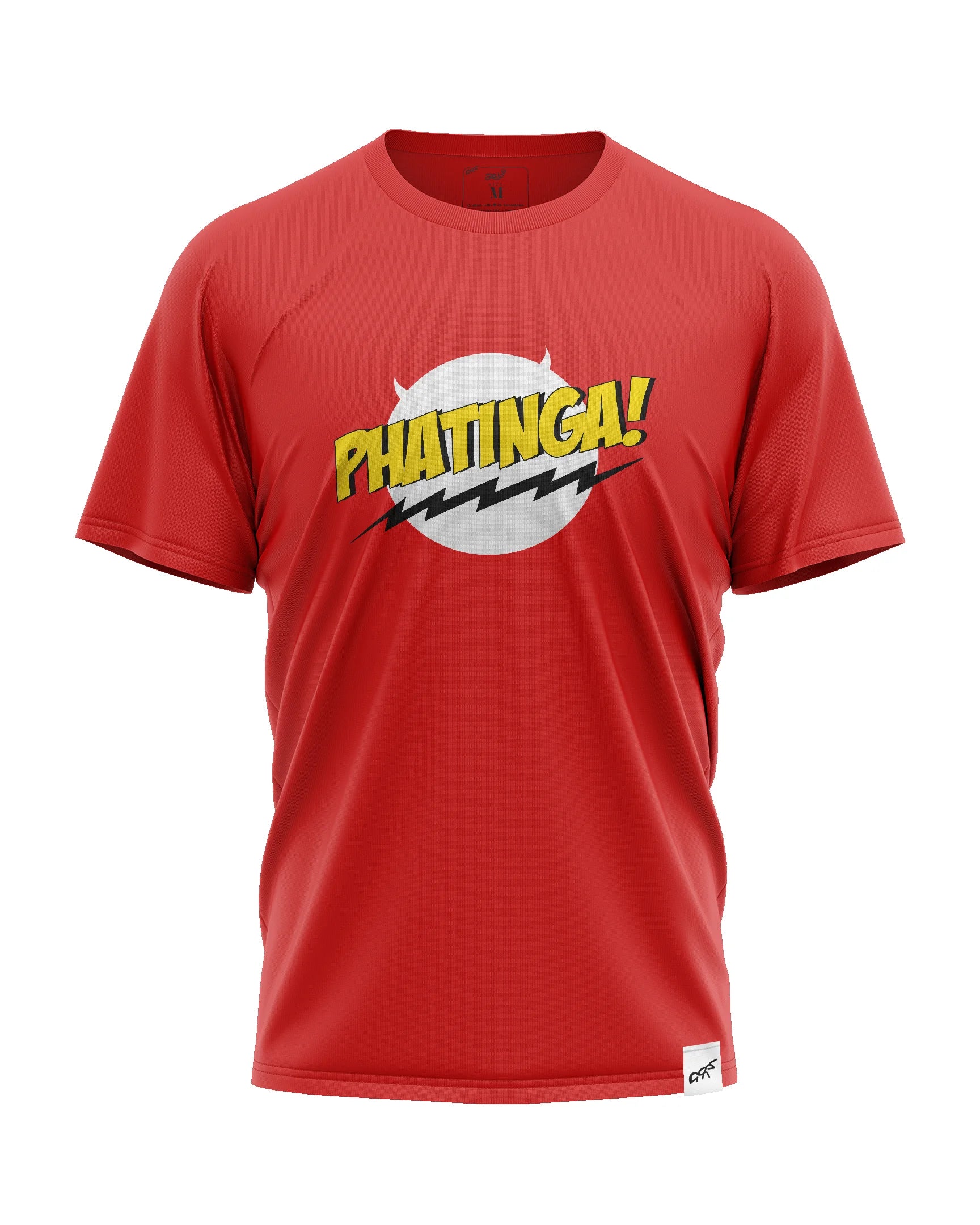 Half Sleeves Red coloured T-shirt