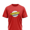 Half Sleeves Red coloured T-shirt