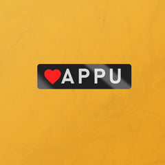 APPU- Sticker.