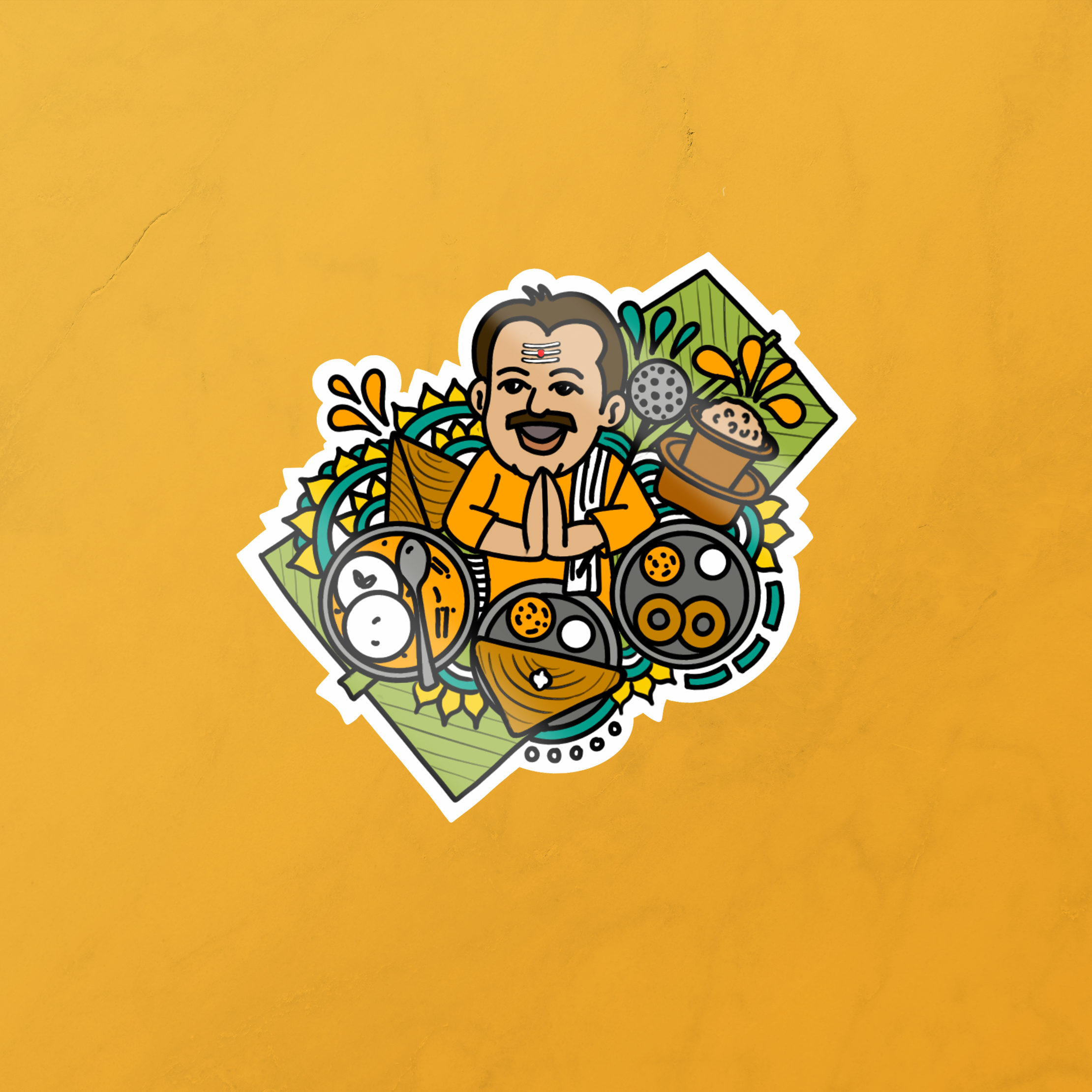 Namma Bhojana- Sticker.