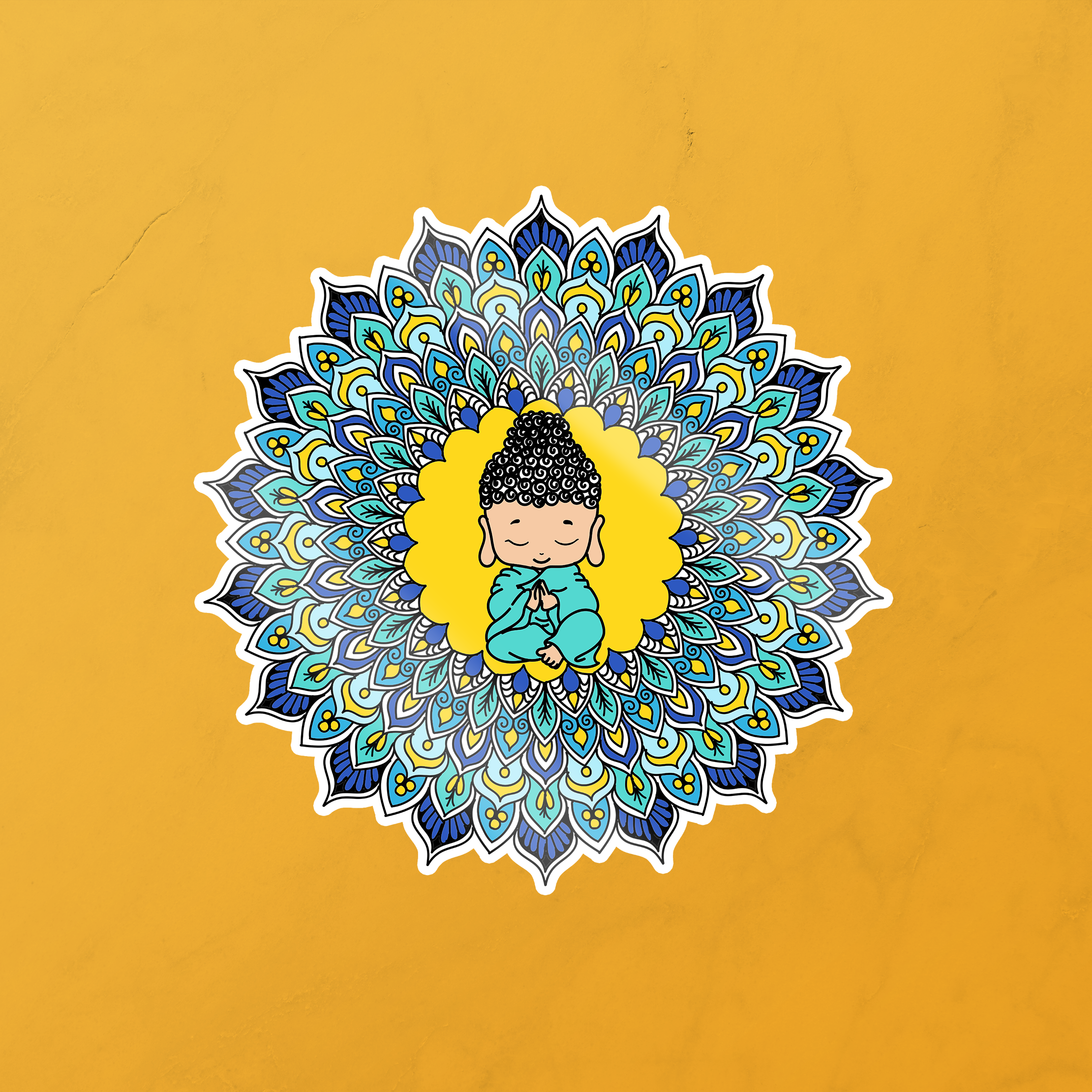 Buddha- Sticker.