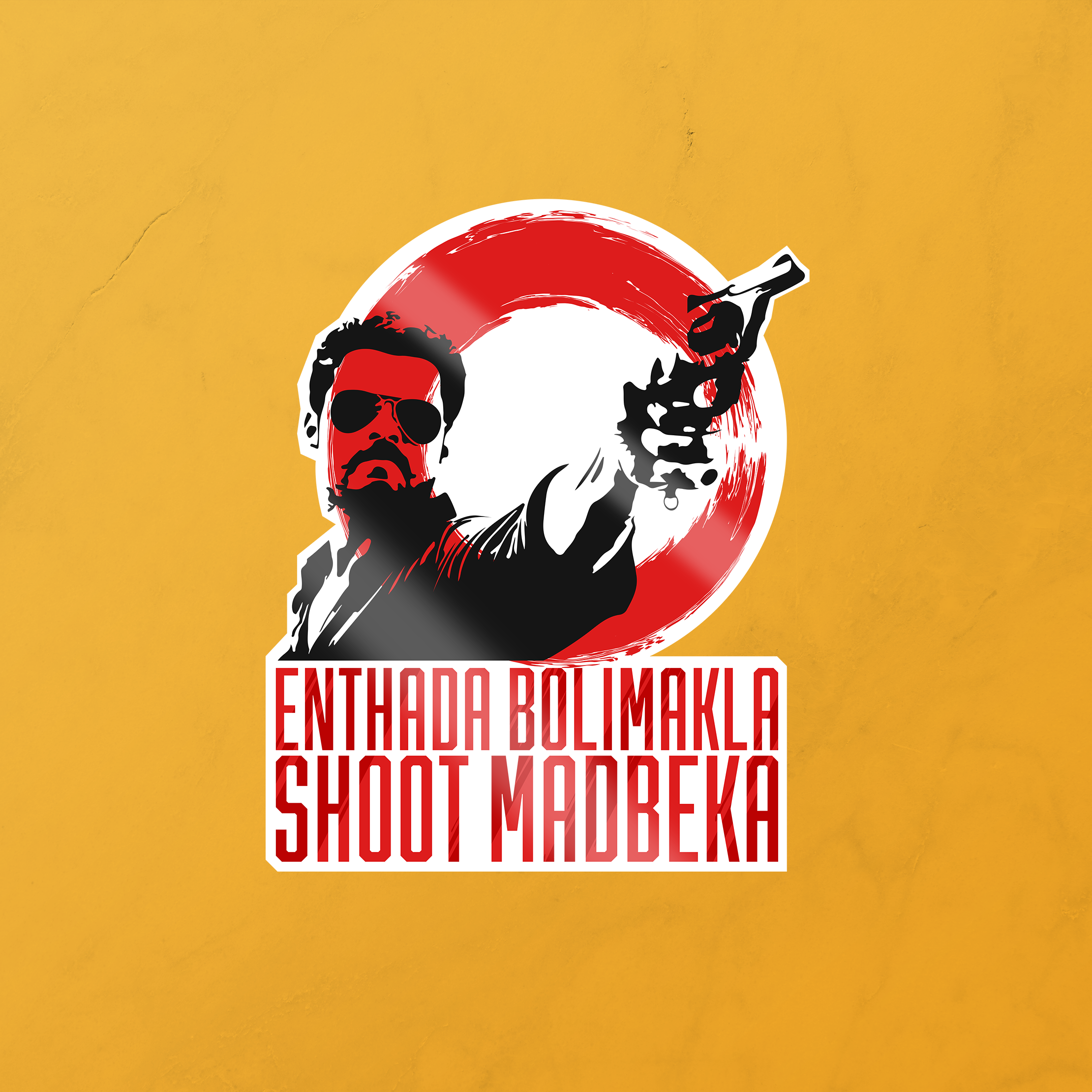 SHOOT MADBEKA(Rakshit Shetty)- Sticker.