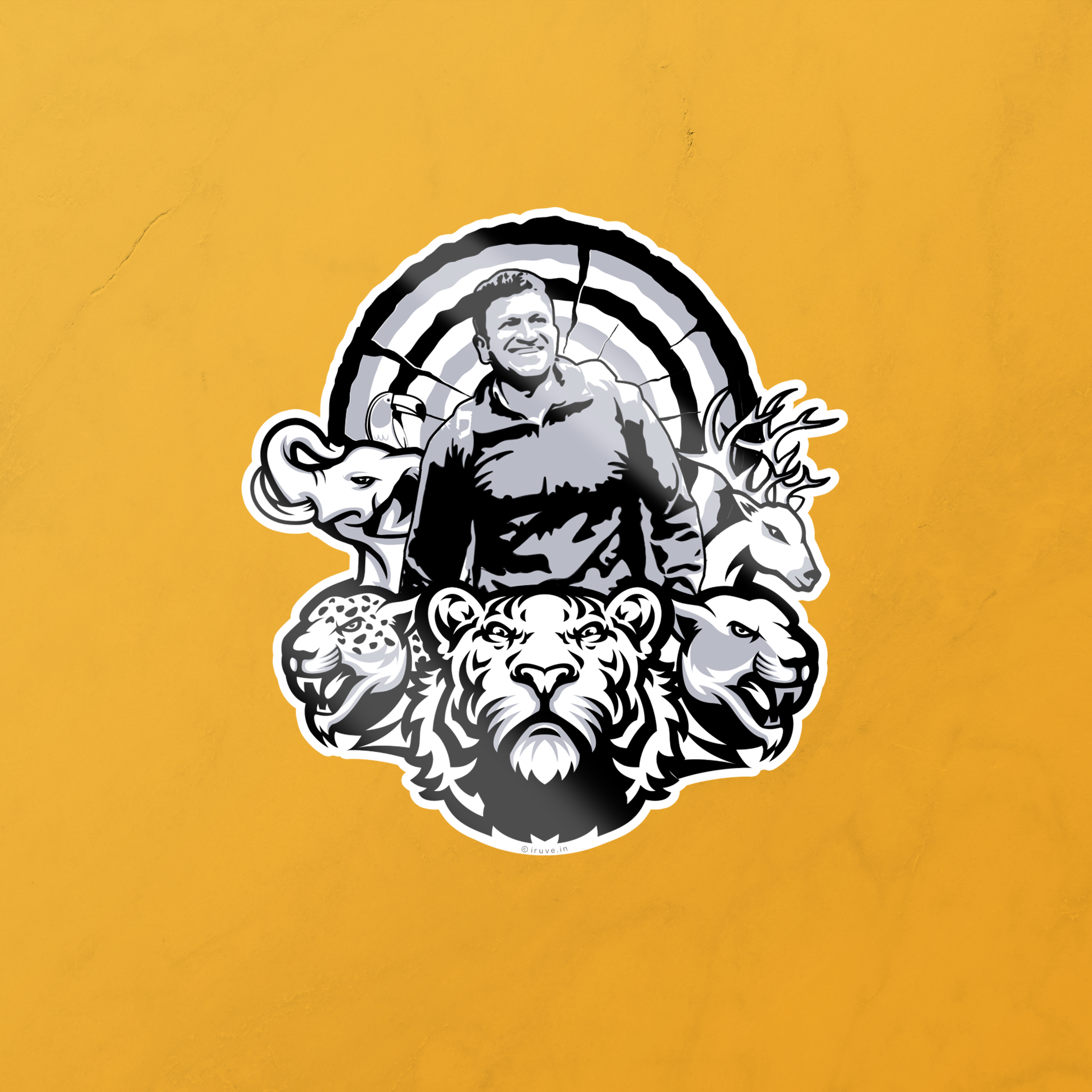 GANDHADAGUDI Appu- Sticker.