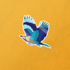 Neelakanta (Indian Roller)- Sticker.
