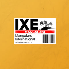 MANGALORE AIRPORT- STICKER