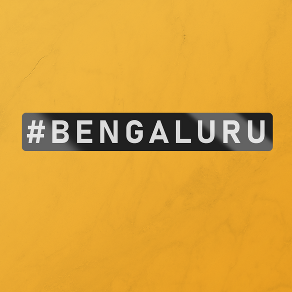#BENGALURU- Sticker.