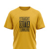 Half Sleeves Yellow Coloured T-shirt
