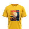 Yellow colour Half sleeve Tshirt