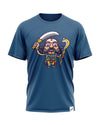 Mahishasura T-shirt(Petrol Blue/Black)