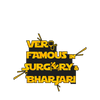 Very Famous in Surgery and Bharjari- Sticker.