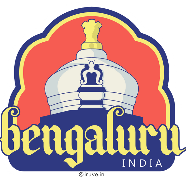 Bengaluru Vidhan Soudha - Sticker.