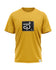 Half Sleeves Yellow Coloured T-shirt
