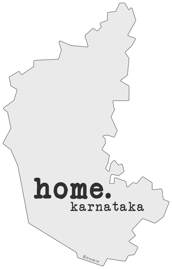 Home Karnataka- Sticker.