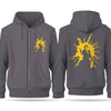 Dr Raj zipper hoodies