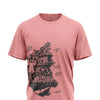 Half Sleeves Dusty Rose colour T-shirt
