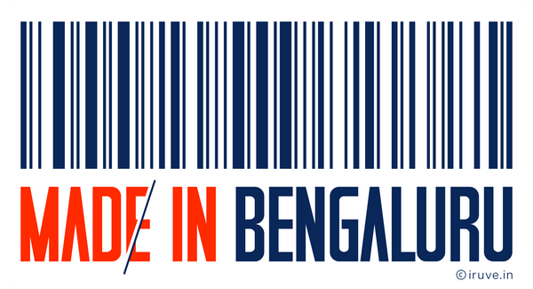 Made in Bengaluru - Sticker.