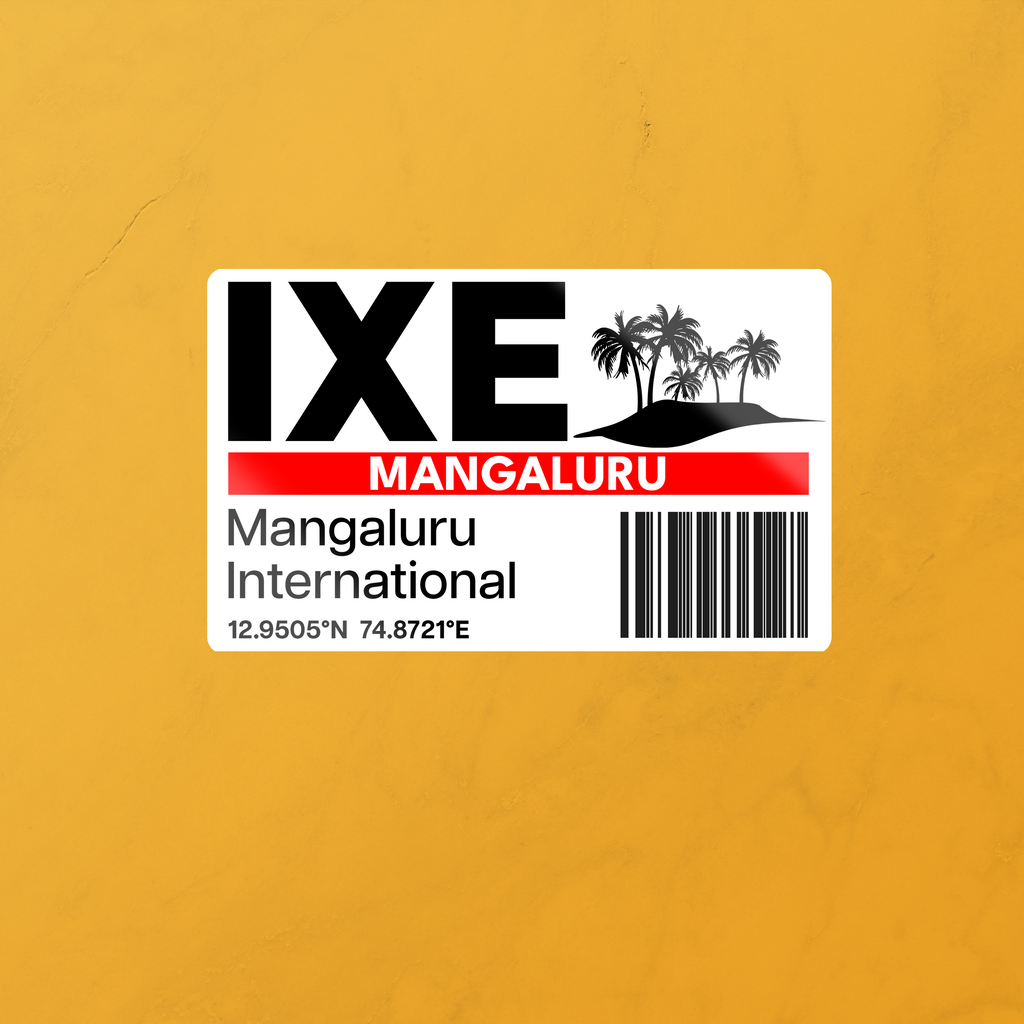 MANGALORE AIRPORT- STICKER | Iruve