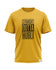 Half Sleeves Yellow Coloured T-shirt