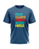 Nodi Swamy Naavu irodu Heege Petrol Blue Half sleeve Tshirt